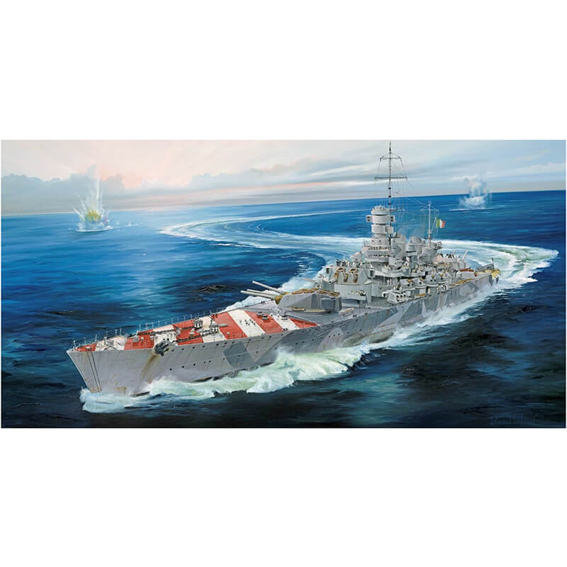 Trumpeter 1/700 Italian Navy Battleship RN Roma 1943 Kit