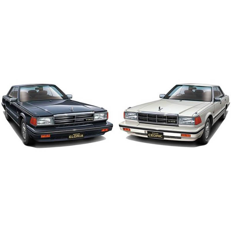Aoshima 1/24 Nissan Y30 Cedric/Gloria 4HT V30E Brougham VIP '83 Kit