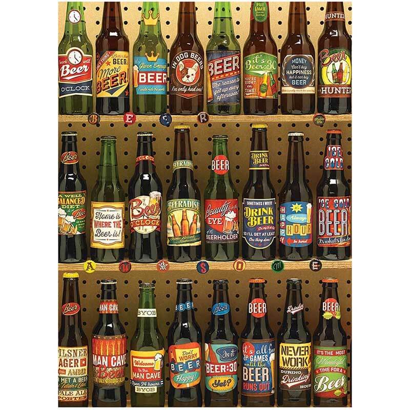 Beer Collection 1000pc Puzzle