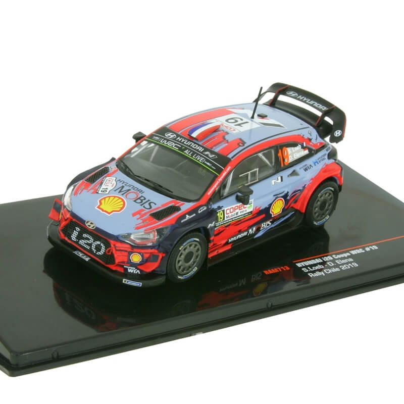 Ixo 1/43 Hyundai i20 Coupe WRC #19 S.Leob - D. Elena Rally Chile 2019