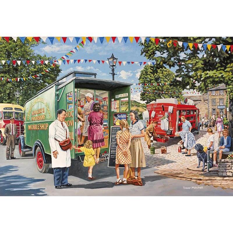 Mitchell's Mobile Shop By Trevor Mitchell 4x500pc Puzzle