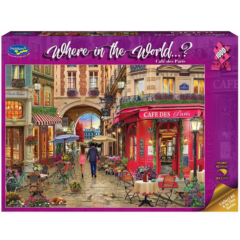Cafe Des Paris 1000pc Puzzle