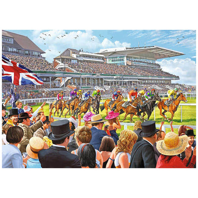 Racing To The Finish By Steve Crisp 1000pc Puzzle
