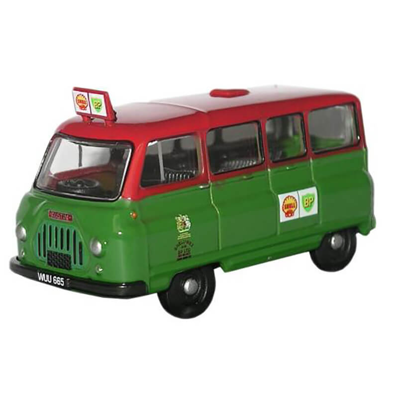 Oxford 1/76 Austin J2 Minibus Shell-Mex & BP Ltd