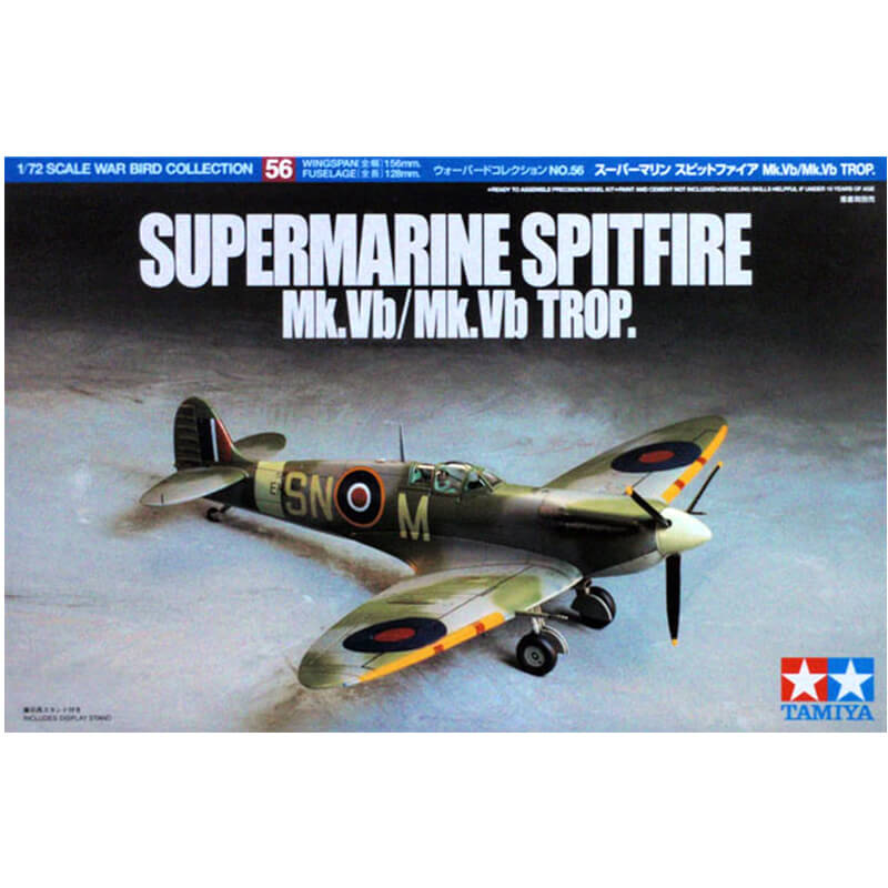 Tamiya 1/72 Supermarine Spitfire Mk.Vb/Mk.Vb Trop. Kit