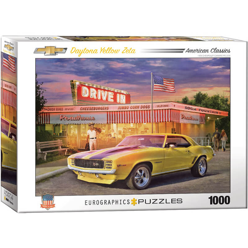 Daytona Yellow Zeta 1000pc Puzzle