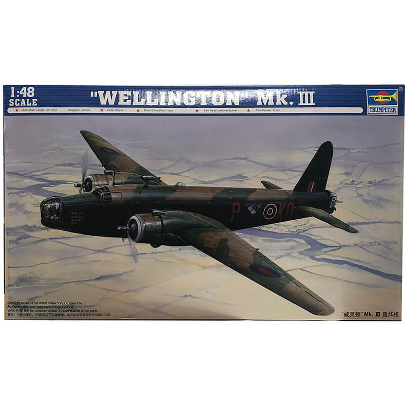 Trumpeter 1/48 "Wellington" Mk.III Kit