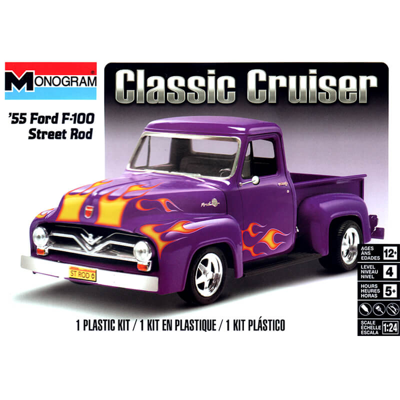 Monogram 1/24 '55 Ford F-100 Street Rod Kit