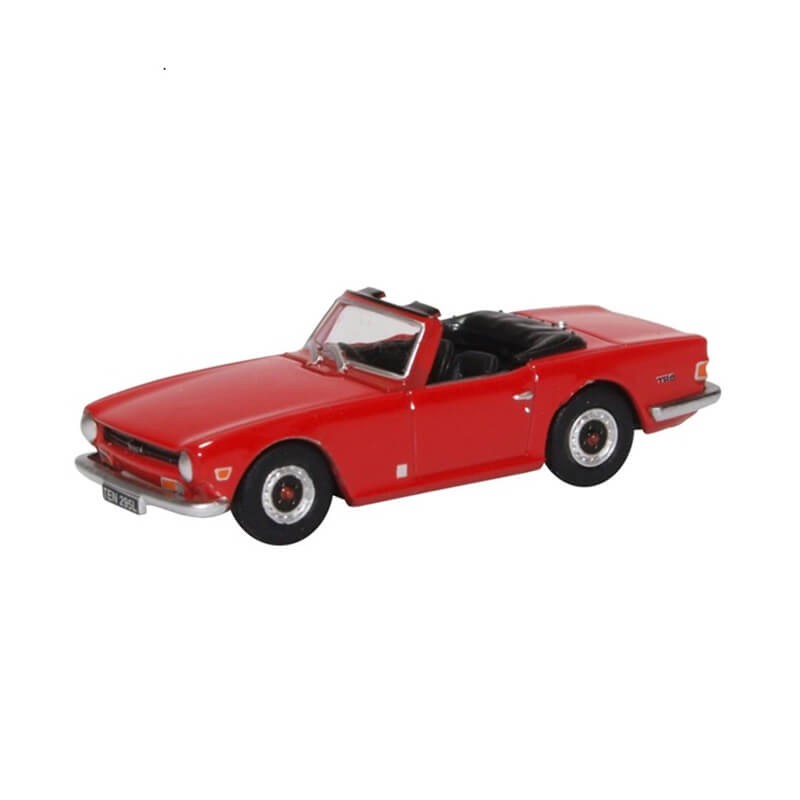 Oxford 1/76 Triumph TR6 (Signal Red)
