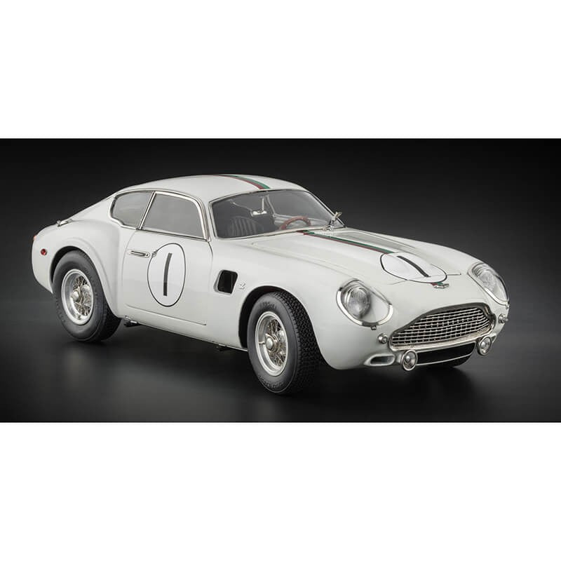 CMC 1/18 Aston Martin DB4 GT Zagato Le Mans 1961, Start-Nr. 1