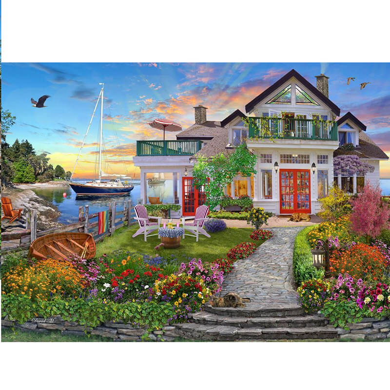 Coastal Escape by David MacLean 1000pcs Puzzle
