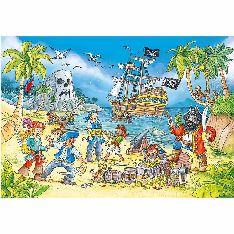 Adventure Island 2x24pcs Puzzle