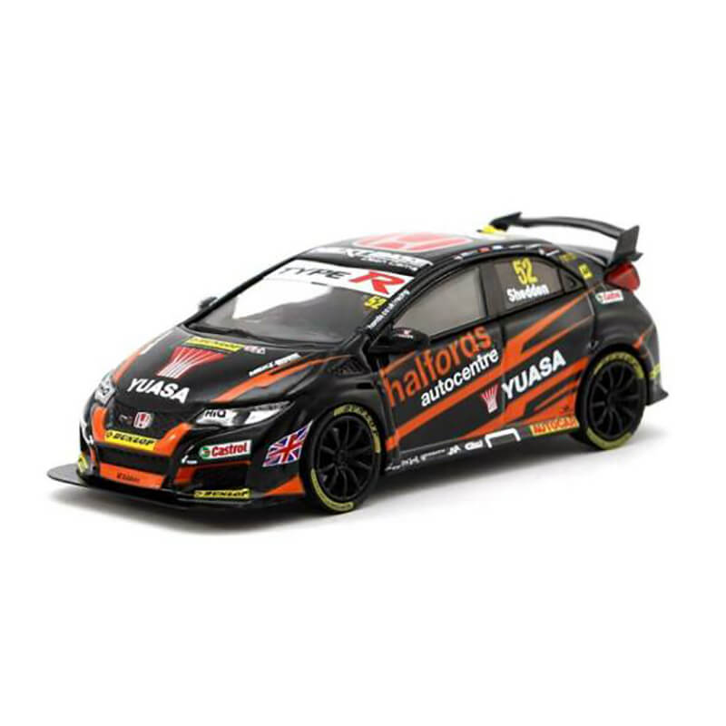 Tarmac Works 1/64 Honda Civic Type R Fk2 BTCC 2017 Gordon Shedden