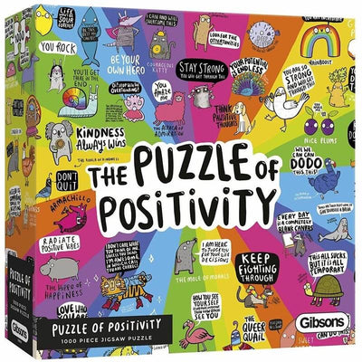 The Puzzle Of Positivity 1000pc Puzzle