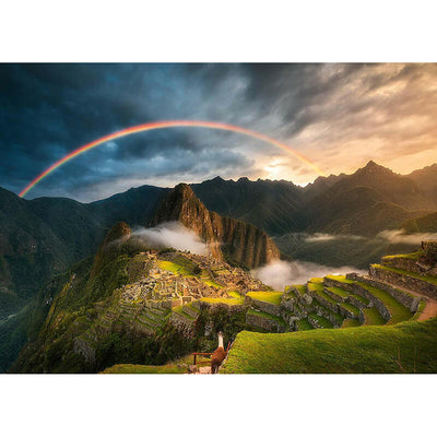 Rainbow Over Machu Picchu 1008pcs Puzzle
