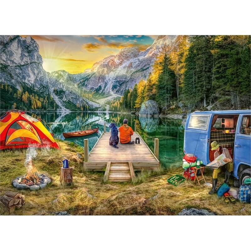 Calm Campsite 1000pcs Puzzle