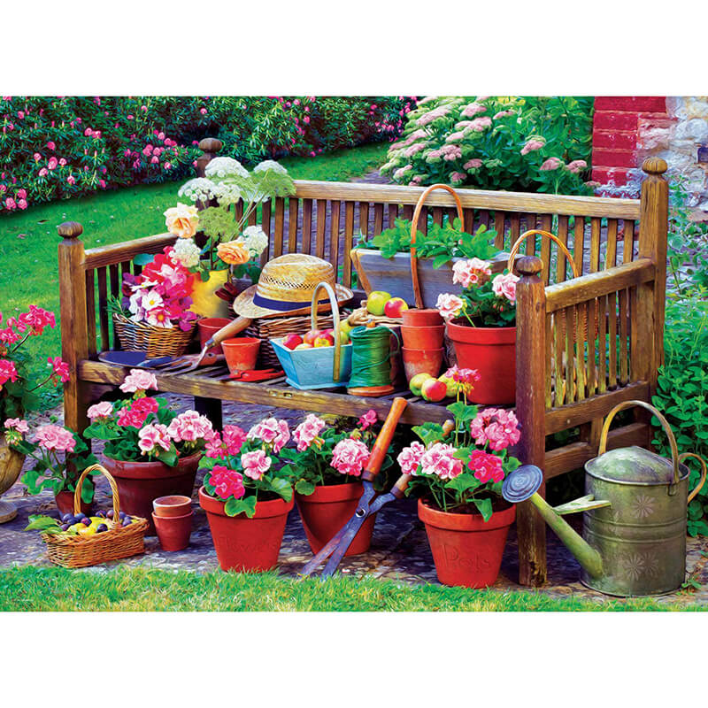 Garden Bench 1000pc Puzzle