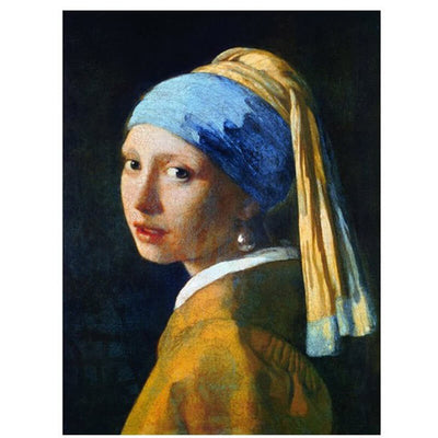 Girl With The Pearl Earring By Jan Vermeer 1000pc Puzzle