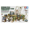 Tamiya 1/35 German Field Maintenance Team & Equipment Set Kit
