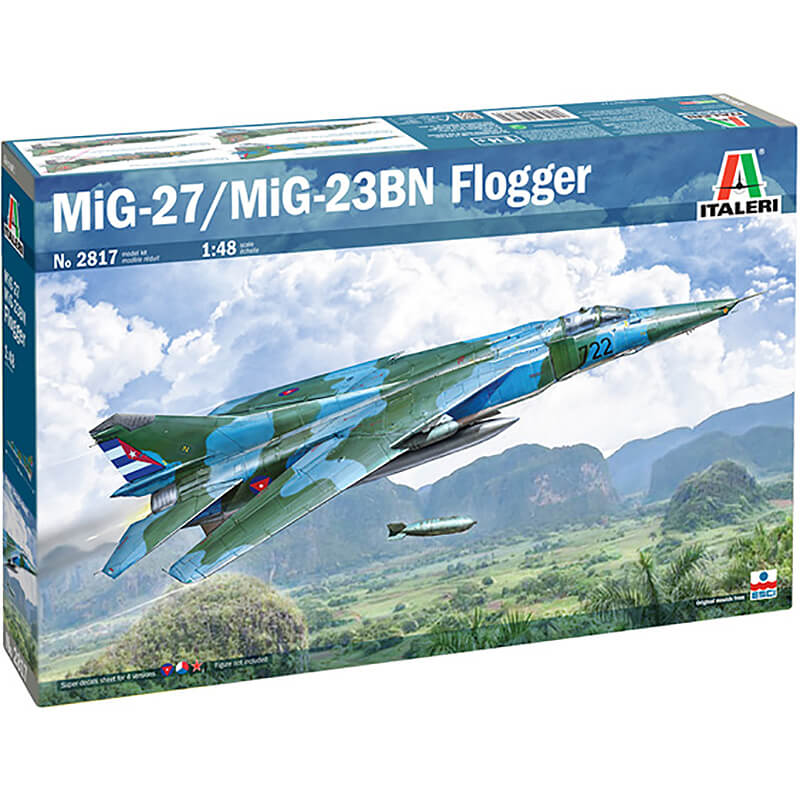 Italeri 1/48 MiG-27/MiG-23BN Flogger Kit