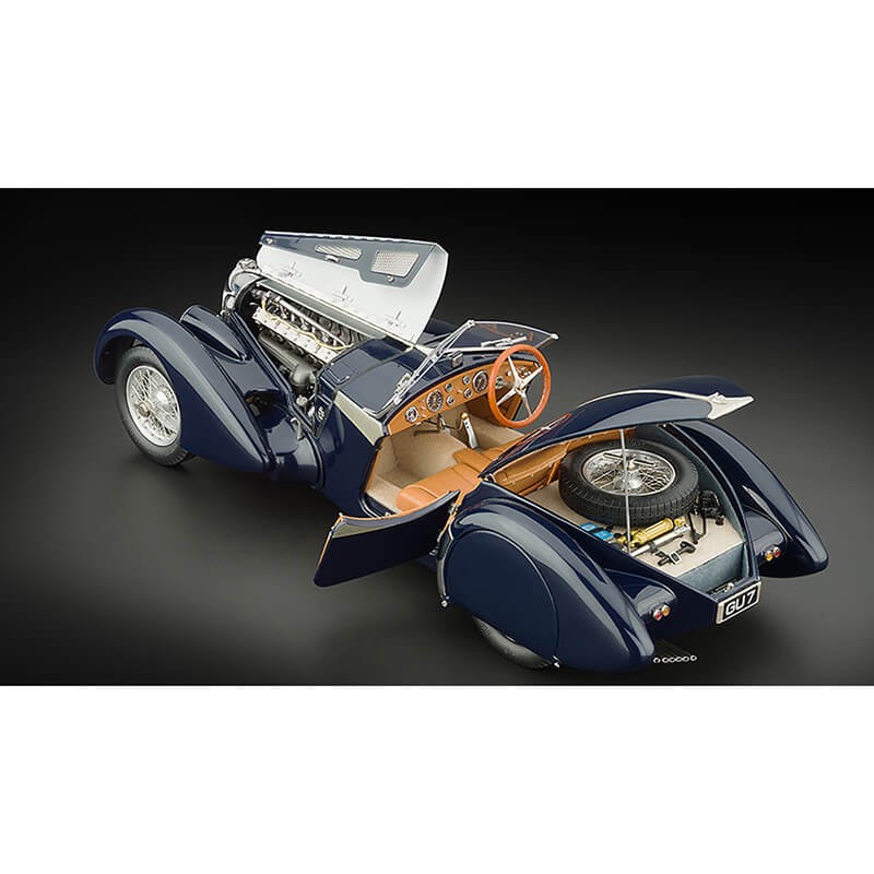 CMC 1/18 Bugatti 57 SC, 1938 Corsica Roadster - Chassis-Nr. 57593 (GU7)
