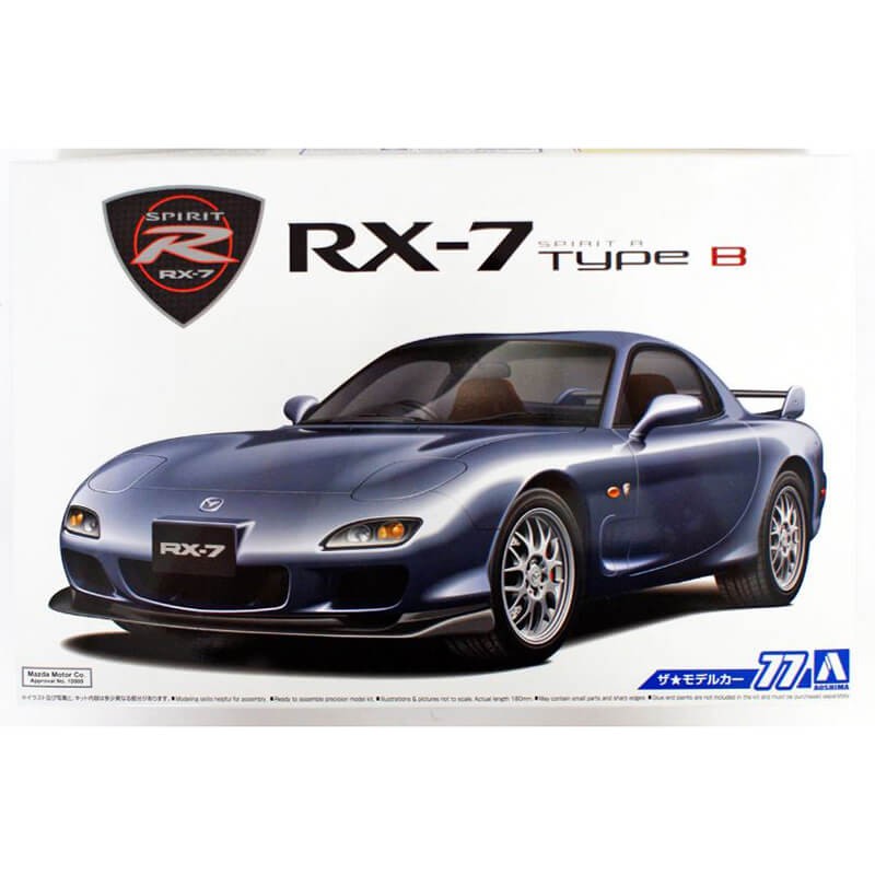 Aoshima 1/24 Mazda FD3S RX-7 Spirit R Type B '02 Kit