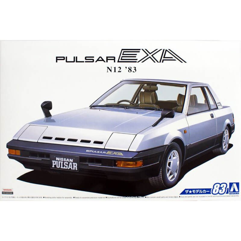 Aoshima 1/24 Nissan HN12 Pulsar EXA '83 Kit