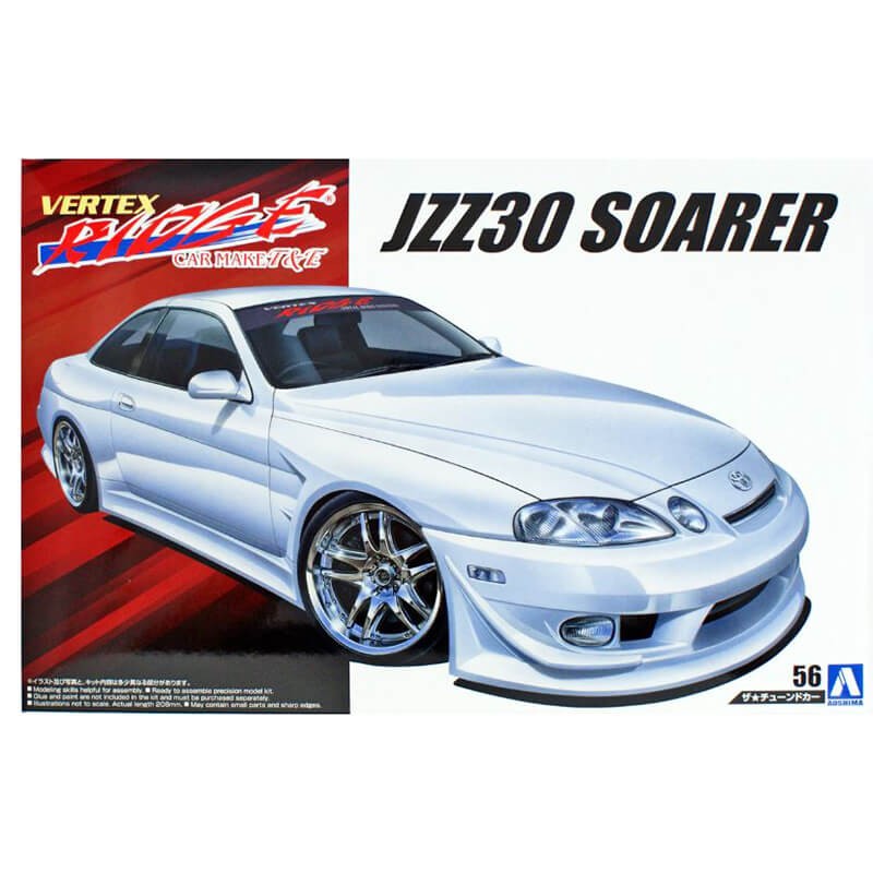 Aoshima 1/24 Toyota Vertex JZZ30 Soarer '96 Kit