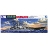 Aoshima 1/700 German Battleship Bismarck Kit