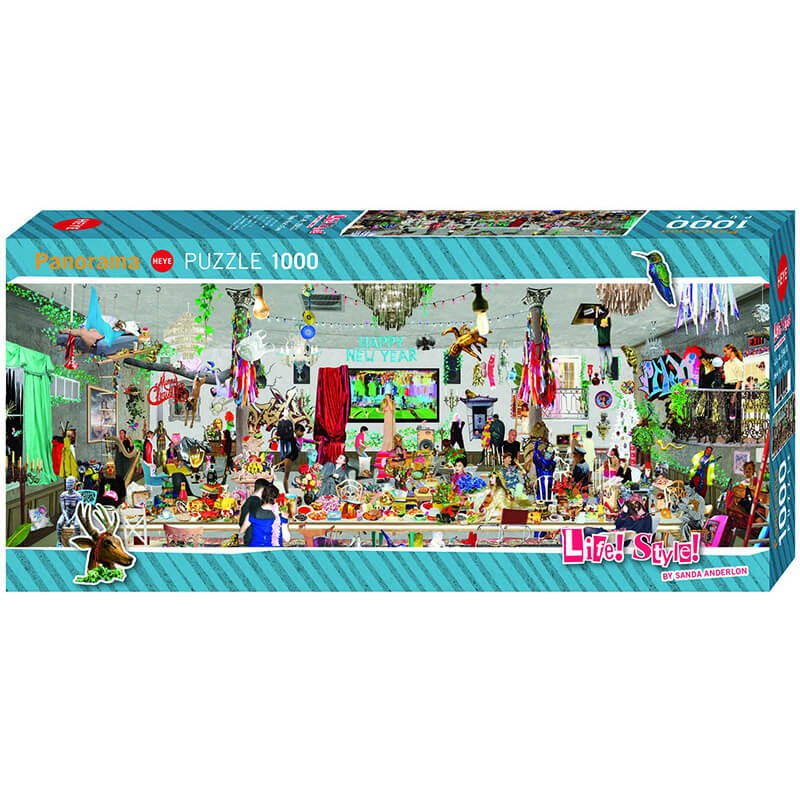 New Year's Eve By Sanda Anderlon 1000pc Puzzle