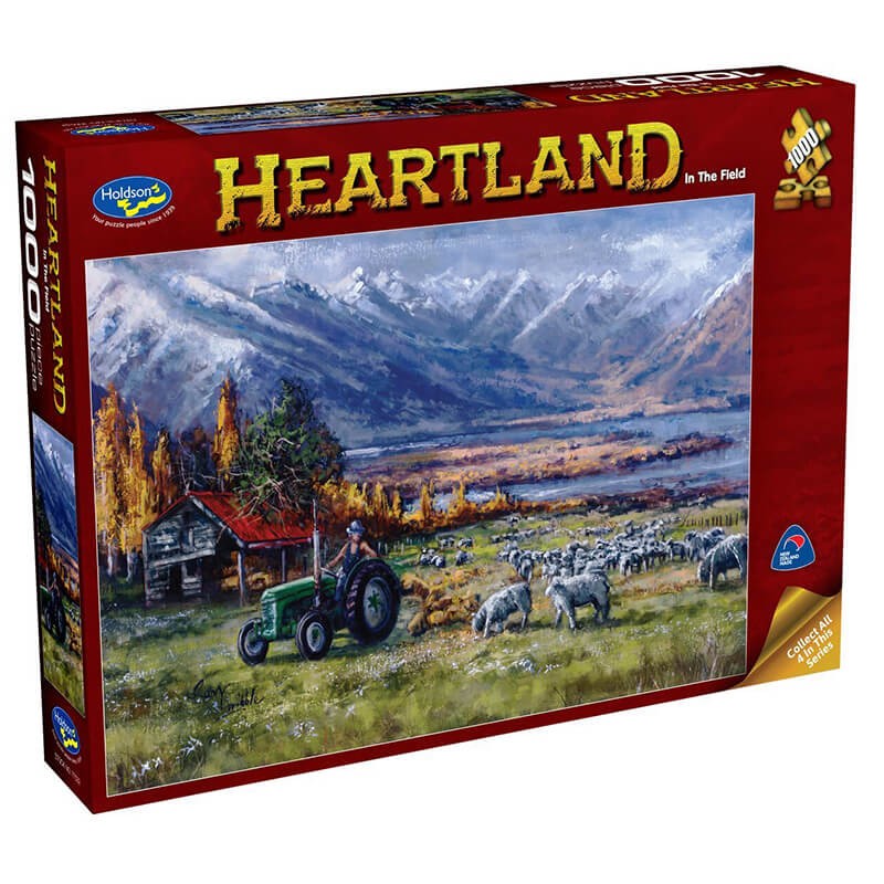 In The Field By Ron Gribble 1000pc Puzzle