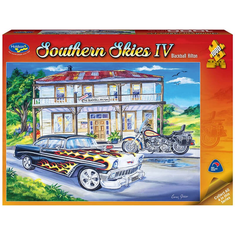 Blackball Hilton By Caren Glazer 1000pc Puzzle