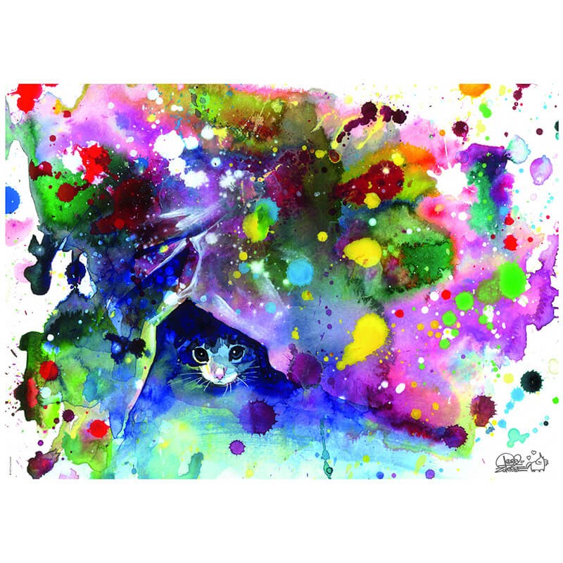 Meow By Lora Zombie 1000pc Puzzle