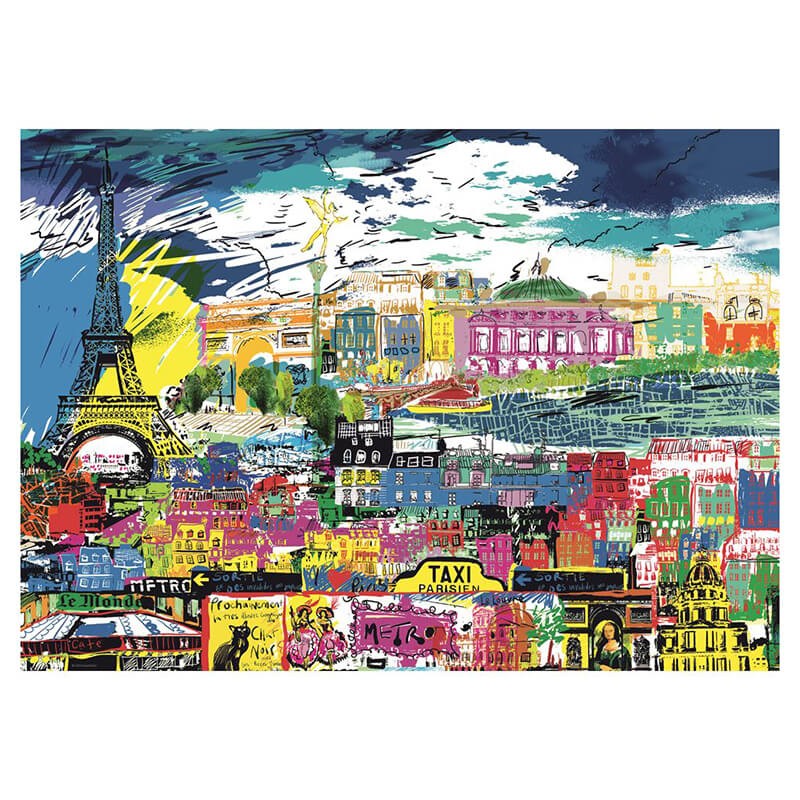 I Love Paris! By Kitty McCall 1000pc Puzzle