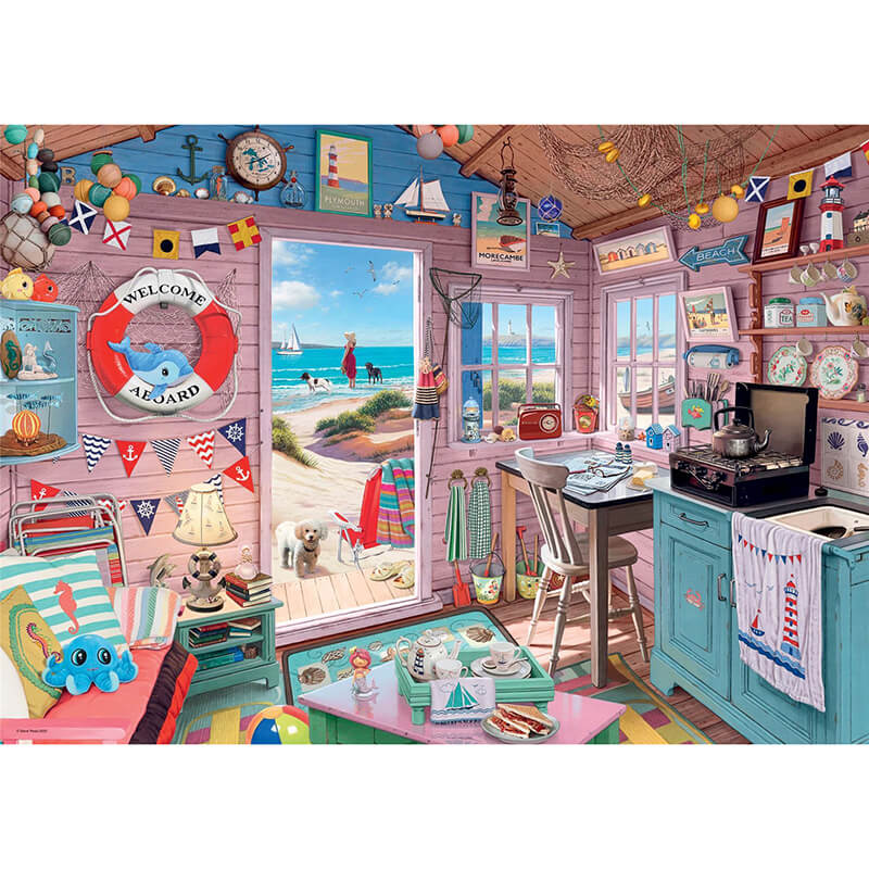 My Haven No.7 The Beach Hut 1000pcs Puzzle