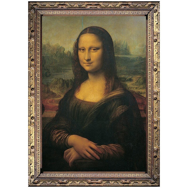 Mona Lisa By Da Vinci 1000pc Puzzle