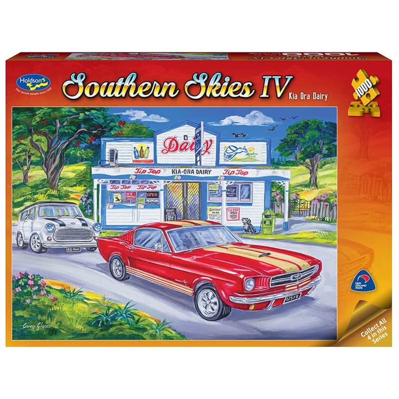 Kia Ora Dairy By Caren Glazer 1000pc Puzzle