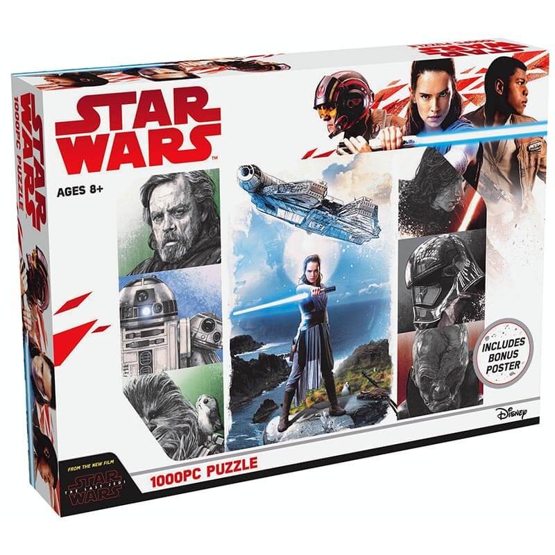 Star Wars The Last Jedi 1000pc Puzzle