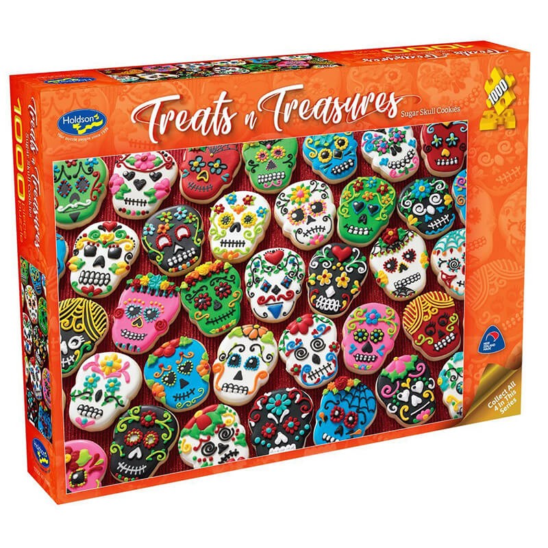 Sugar Skull Cookies 1000pc Puzzle