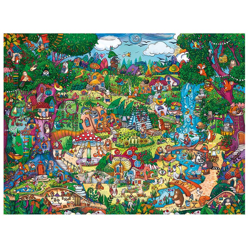 Wonderwoods By Rita Berman 1500pc Puzzle