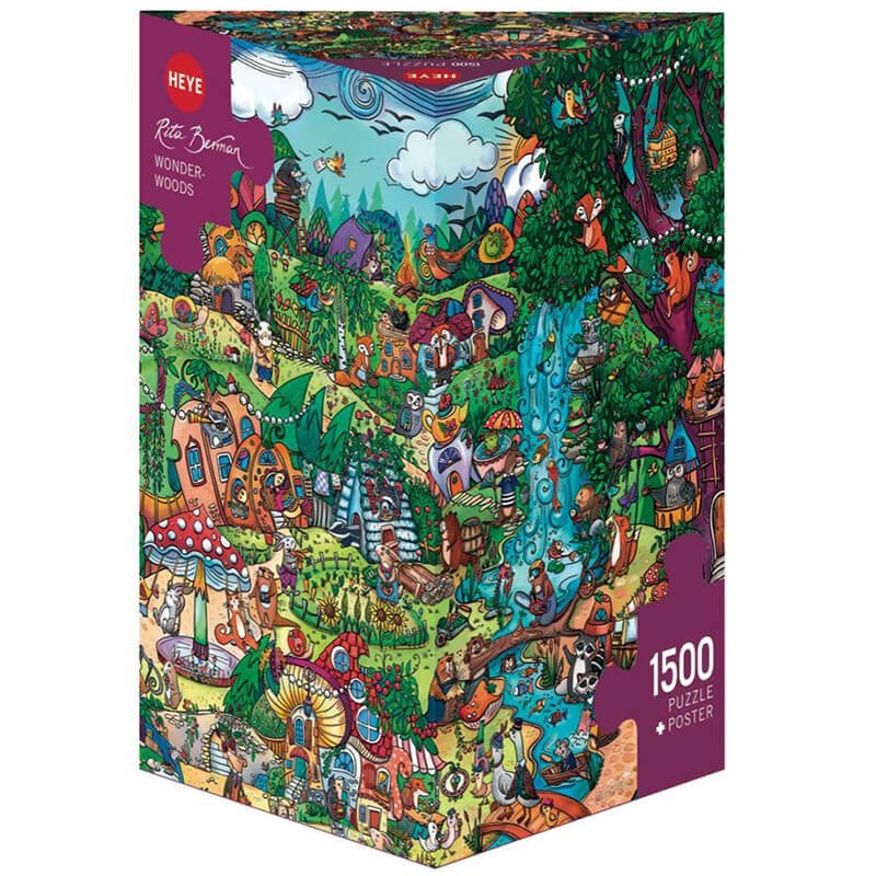 Wonderwoods By Rita Berman 1500pc Puzzle