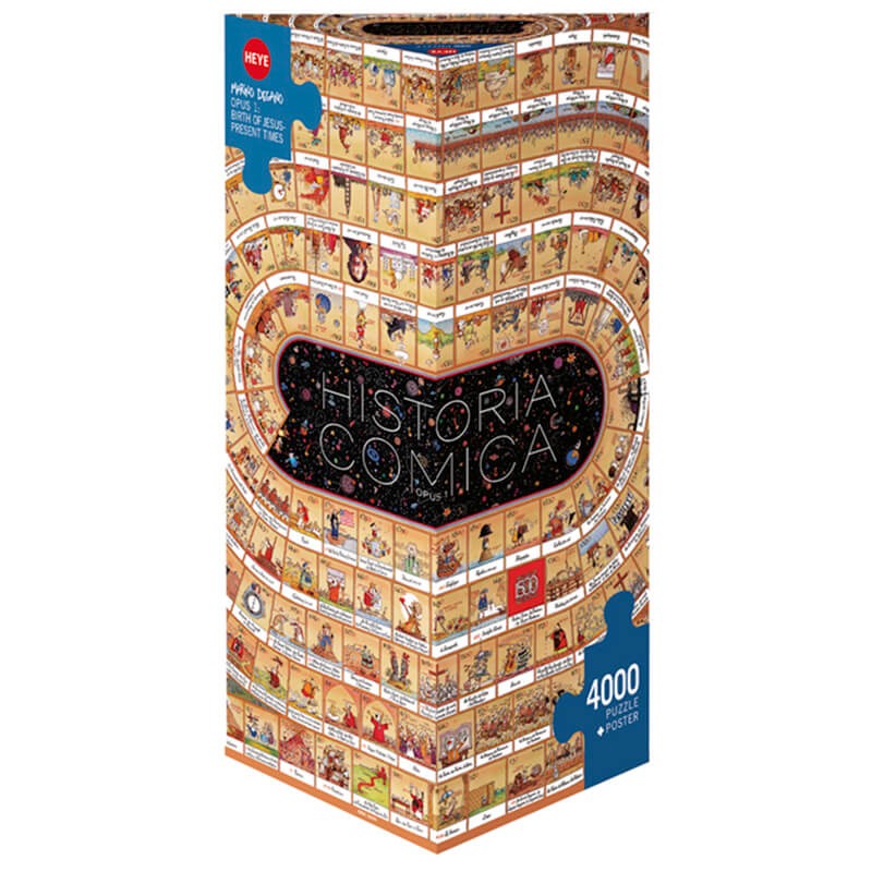 Historia Comica - Opus 1: Birth Of Jesus - Present Times 4000pc Puzzle