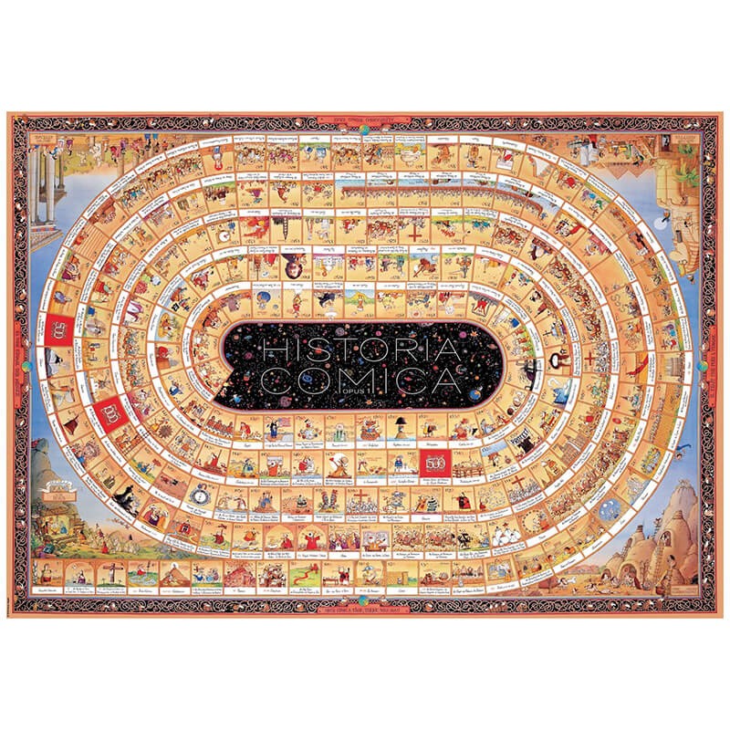 Historia Comica - Opus 1: Birth Of Jesus - Present Times 4000pc Puzzle