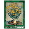 Jerusalem Artichoke Flowers By Claude Monet 1000pc Puzzle