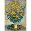 Jerusalem Artichoke Flowers By Claude Monet 1000pc Puzzle