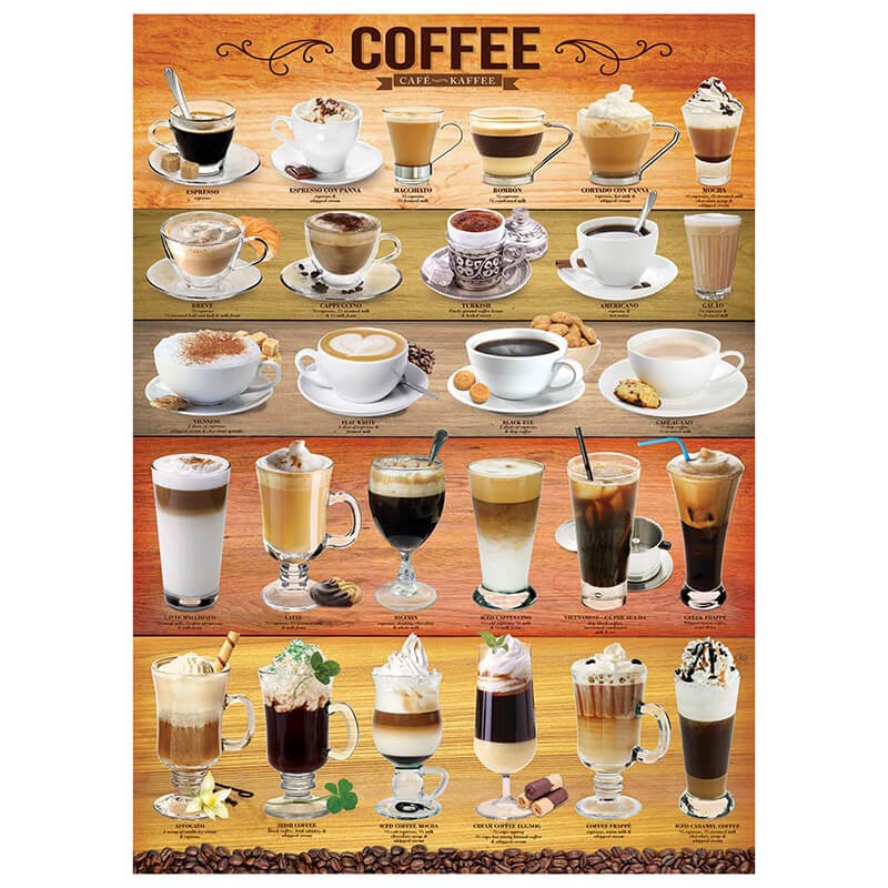 Coffee 1000pc Puzzle