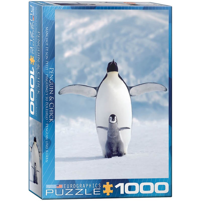 Penguin & Chick 1000pc Puzzle