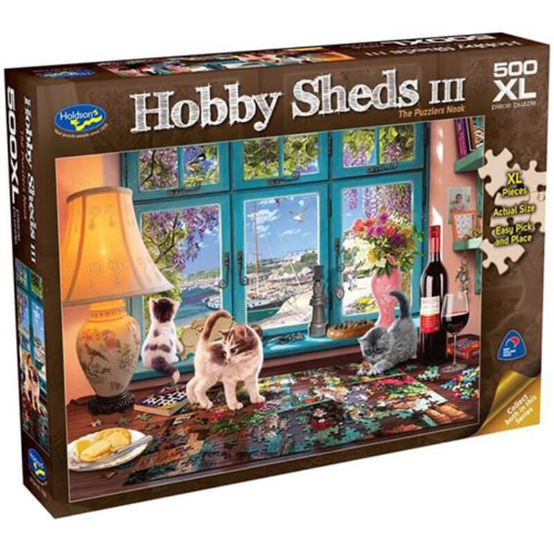 The Puzzlers Nook By Steve Read 500pc Puzzle