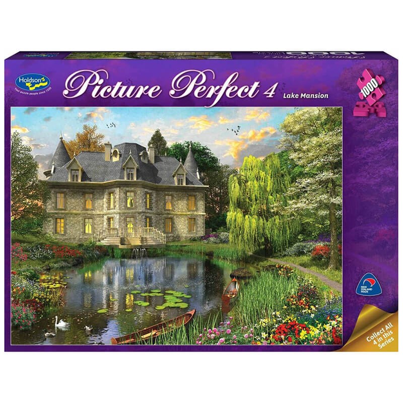 Lake Mansion By Dominic Davison 1000pc Puzzle