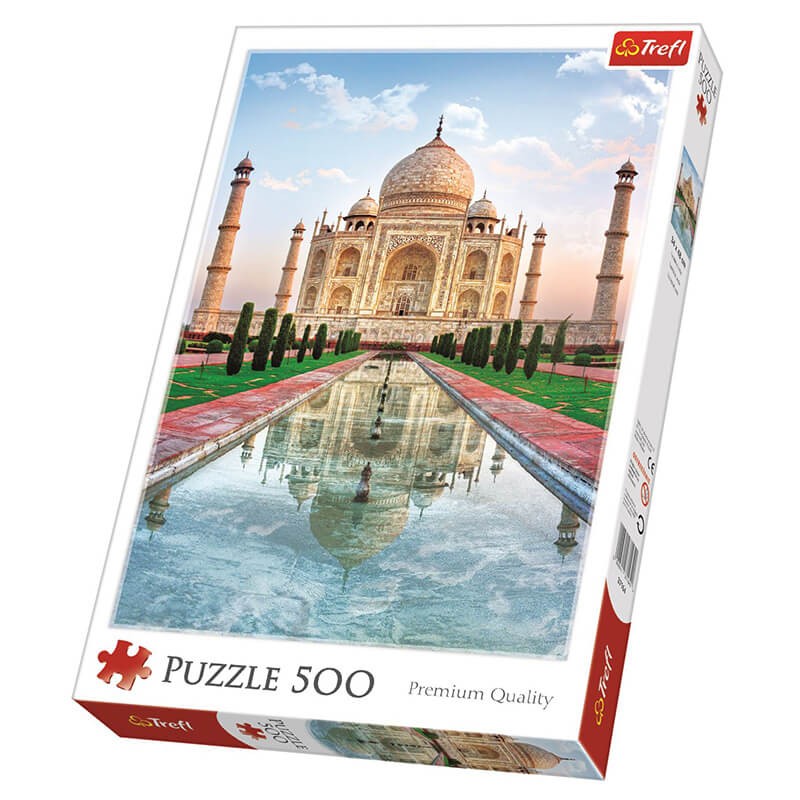 Taj Mahal, India 500pc Puzzle